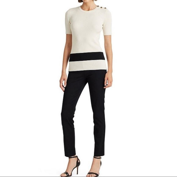 Lauren Ralph Lauren Sweaters - LAUREN Ralph Lauren Button Shoulder Detail Sweater